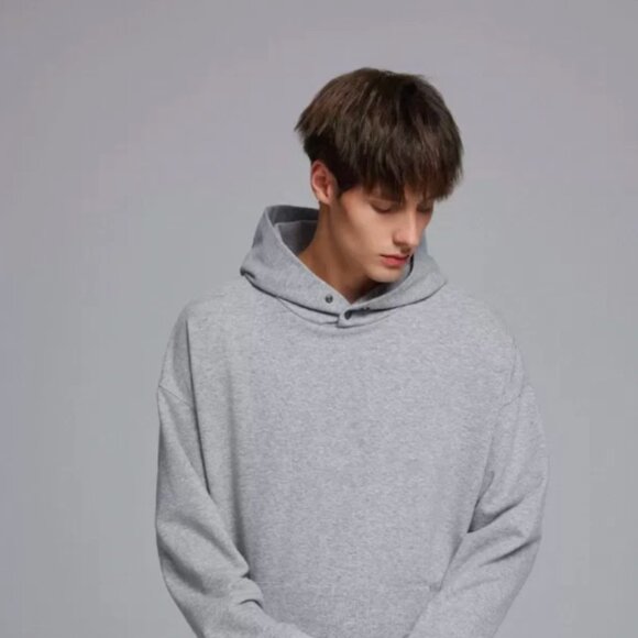 Banana Republic Factory Unisex High-Street Hoodie – M (Gray Space Cotton) - Picture 1 of 7